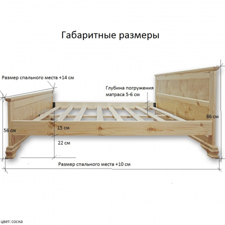Кровать "Авангард"