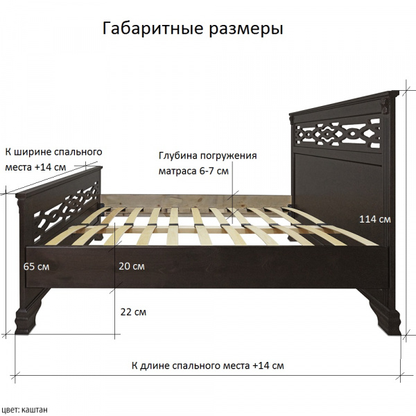 Кровать "Пенелопа"